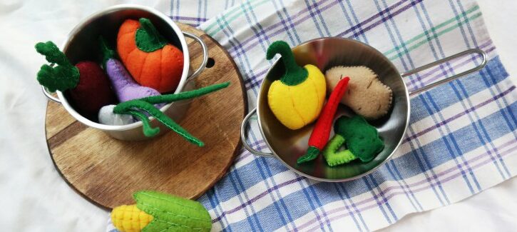 Cibo in feltro e pannolenci (felt food): cosa ci si può fare
