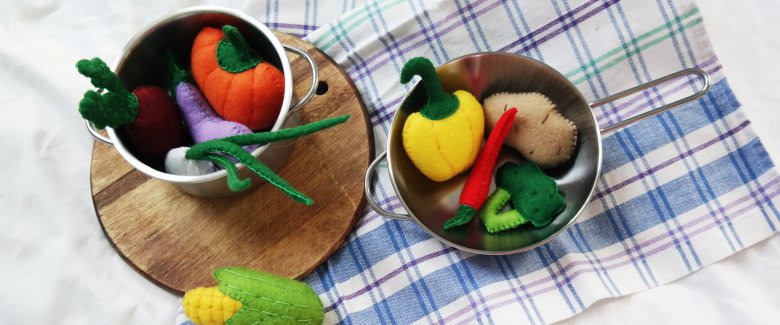 Cibo in feltro e pannolenci (felt food): cosa ci si può fare - Donna Moderna