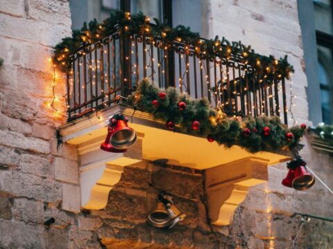 Come addobbare il balcone per Natale