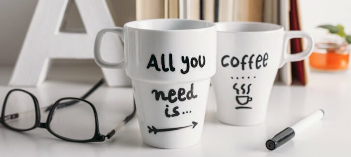 Come decorare delle tazze per la colazione