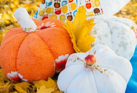 Come fare i cuscini a forma di zucca per Halloween