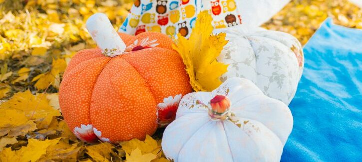 Come fare i cuscini a forma di zucca per Halloween