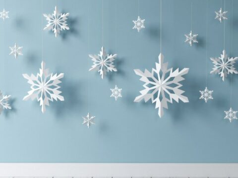 Come fare fiocchi di neve per decorare le finestre