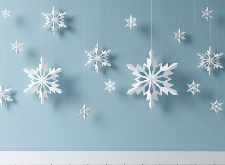 Come fare fiocchi di neve per decorare le finestre