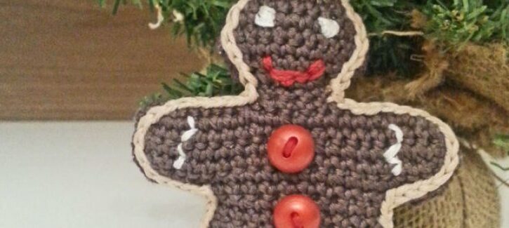 Come fare l'omino di marzapane all'uncinetto per Natale
