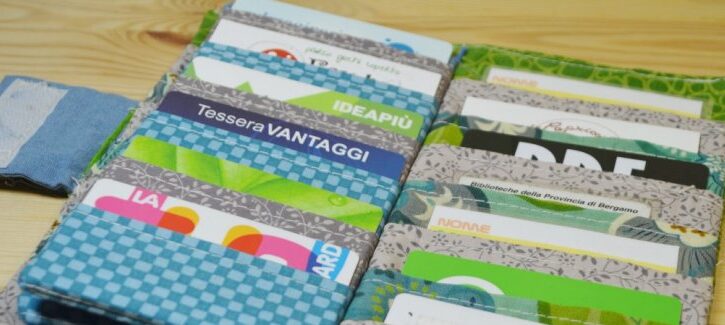 Come fare un porta tessere fai da te in tessuto