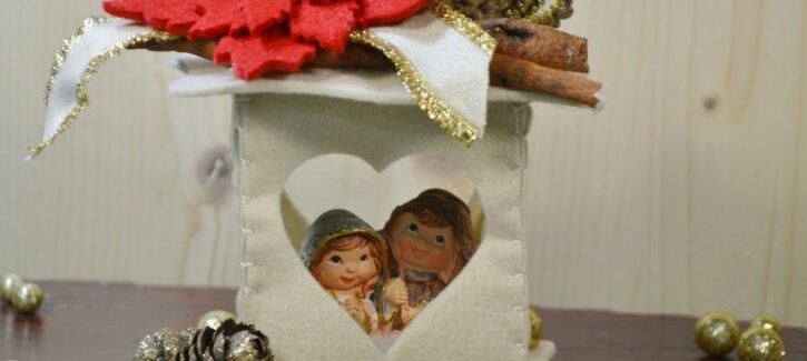 Come fare un presepe in lanterna