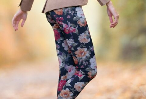 Come indossare i leggings a fantasia