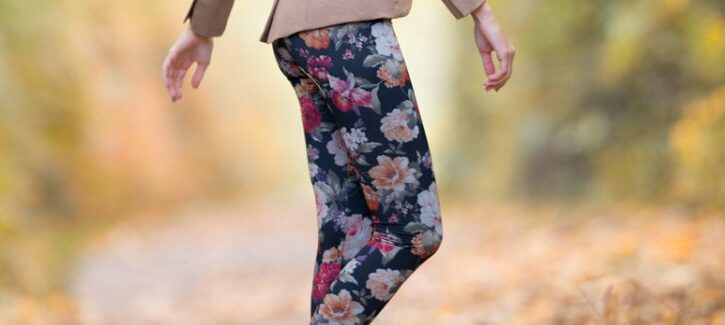 Come indossare i leggings a fantasia