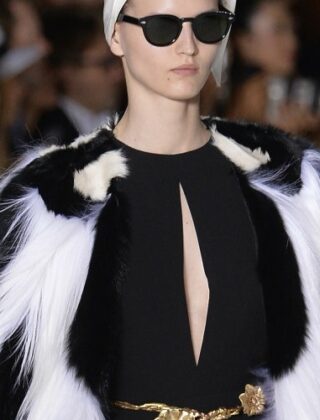 Come indossare un cappotto bianco e nero, tendenza must dell'AI 2014 2015