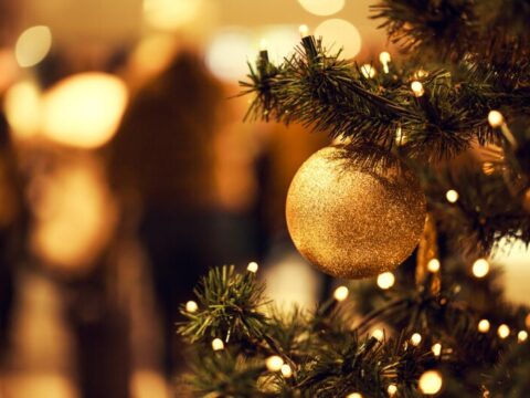 Come mettere le luci sull'albero di Natale