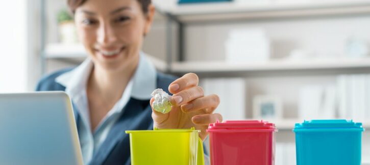Come organizzare la raccolta differenziata in casa in maniera elegante