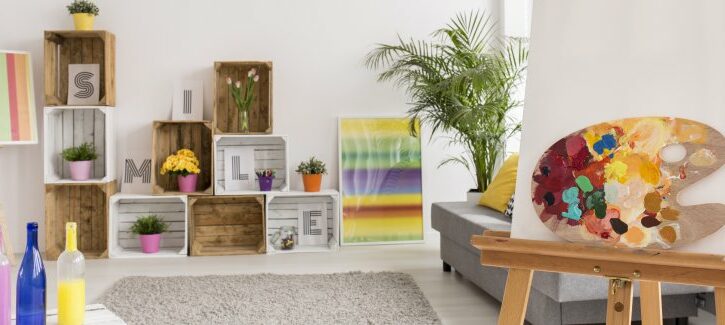 Come organizzare la stanza degli hobby
