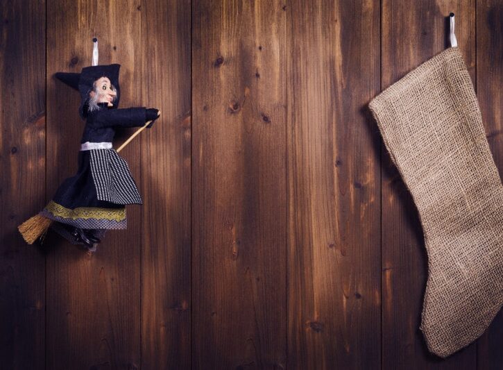 Come realizzare una befana in pannolenci