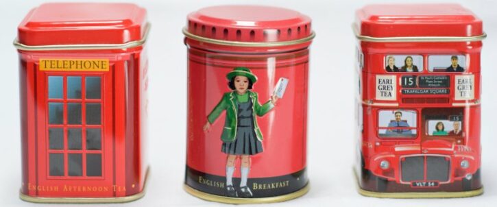 OSALADI 8 Pezzi Di Carta Regalo Di Natale Scatole Di Scatole Di Di Natale Barattoli Di Biscotti In Metallo Scatola Di Caramelle Di Barattolo Di