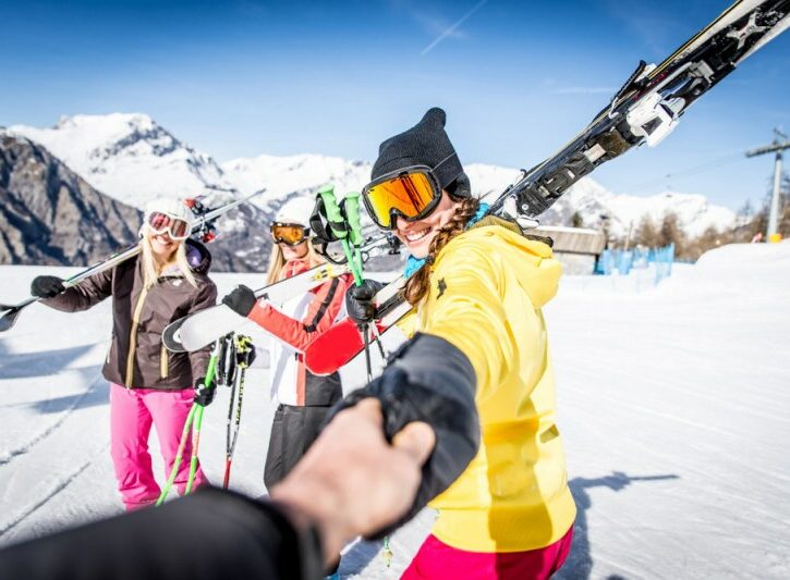 Come vestirsi per andare in montagna d'inverno