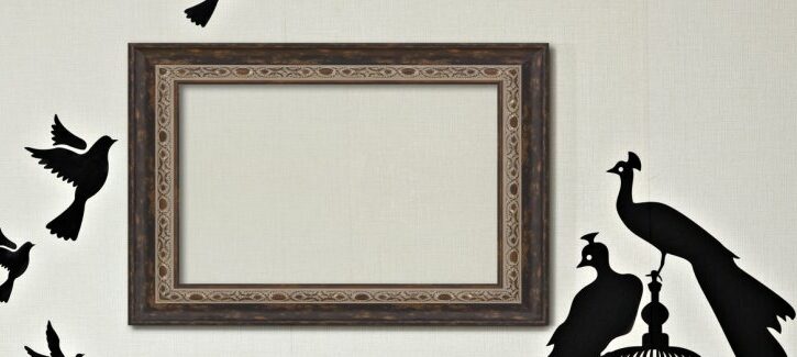 Decorare i muri con lo stencil in tessuto