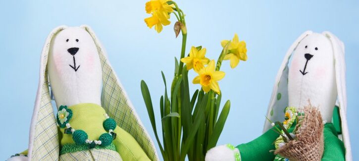 Come fare decorazioni di Pasqua in stile Tilda
