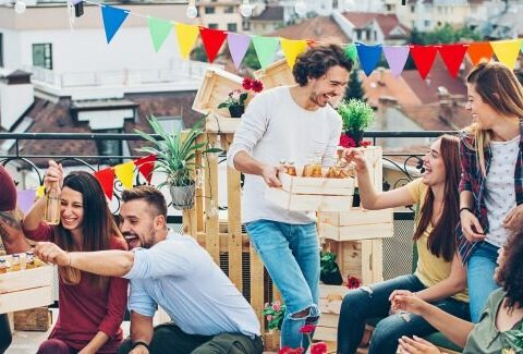 Decorazioni fai da te per il party estivo in terrazza o giardino