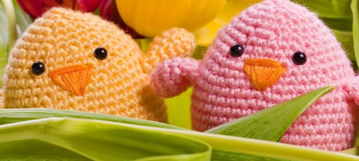 Idee per Pasqua all'uncinetto