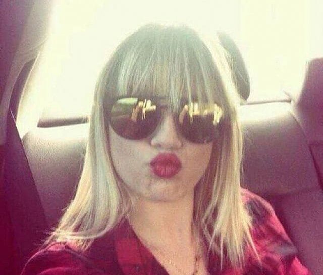 iPad in camerino per condividere i selfie