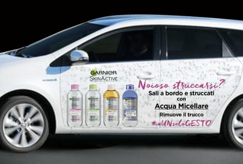 Garnier lancia la nuova acqua micellare al fiordaliso e l'iniziativa del taxi gratuito per le donne