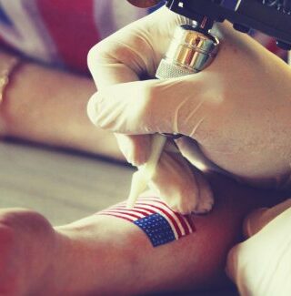 I posti meno dolorosi dove fare un tatuaggio