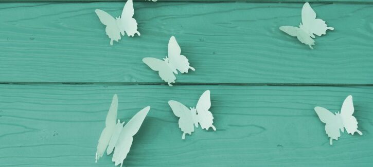 Idee per decorazioni creative con le farfalle
