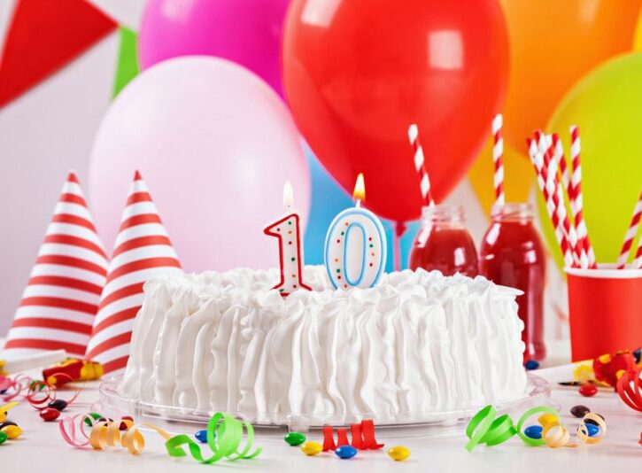 Idee per festeggiare i dieci anni di una bambina