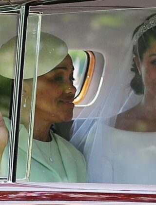 L'abito da sposa di Meghan Markle è bianco ed è firmato Givenchy