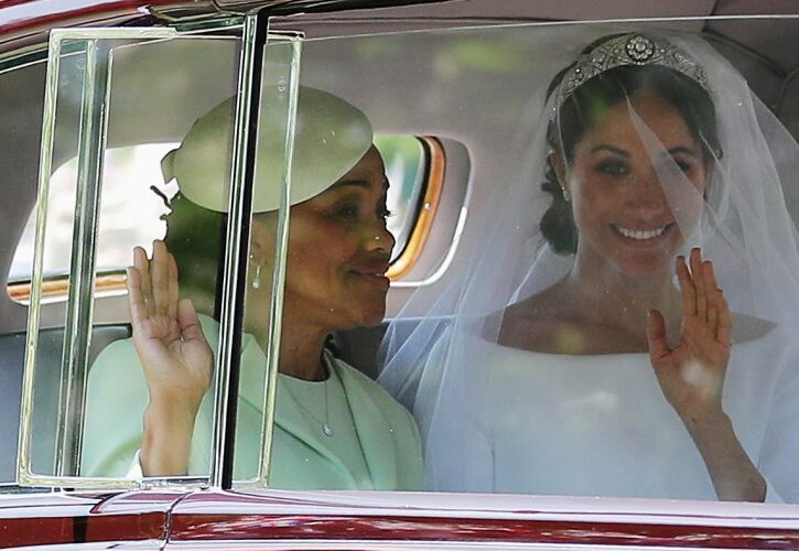 L'abito da sposa di Meghan Markle è bianco ed è firmato Givenchy
