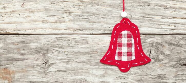 La campanella di feltro fai da te per Natale, il tutorial