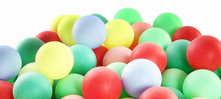 Lavoretti fai da te con palline da ping pong