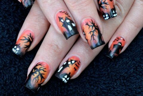 Le nail art più belle per Halloween