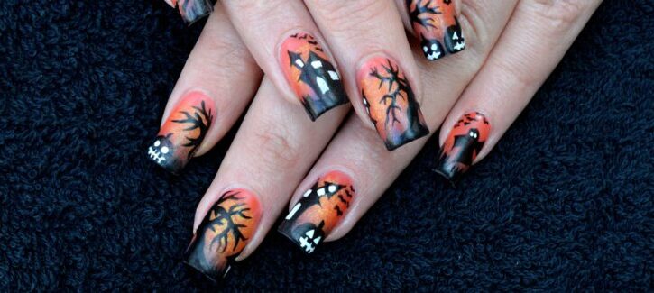Le nail art più belle per Halloween
