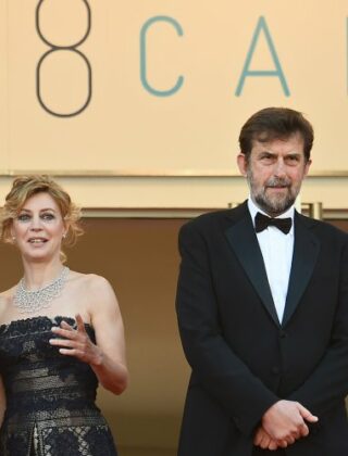 Margherita Buy e Nanni Moretti: eleganza e orgoglio italiano sulla Croisette