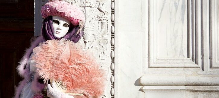 Maschere di Carnevale Veneziane: nomi e tutorial da ritagliare e colorare