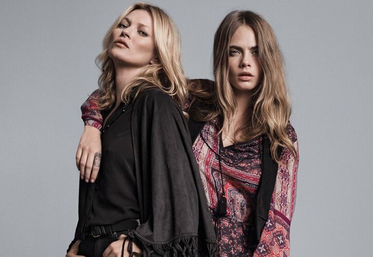 Kate Moss e Cara Delevingne: (tre minuti) per Mango