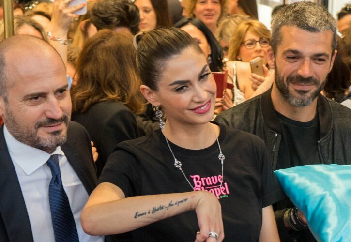 Nuova apertura Stroili a Torino, ospiti Melissa Satta e Luca Argentero