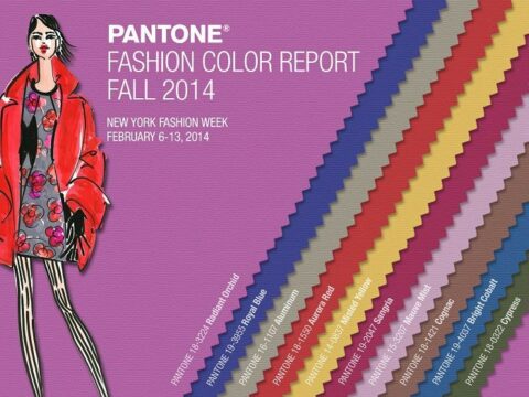 10 colori dell'autunno 2014 secondo Pantone.