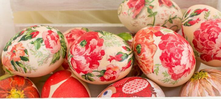 Idee per Pasqua con il decoupage
