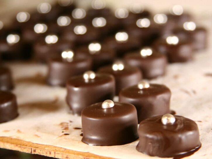 Pillole di cioccolato come medicinale