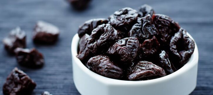 Prugne secche per ridurre gli zuccheri e prevenire il diabete