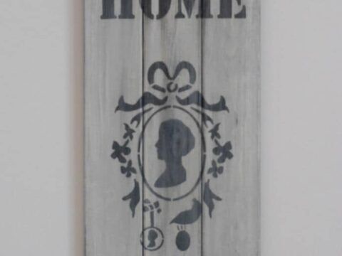 L'appendiabiti in stile shabby, tutorial