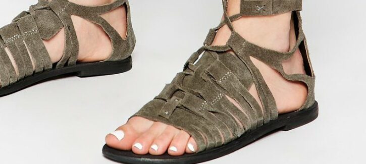 Sandali gladiator: la tendenza dell'estate 2015