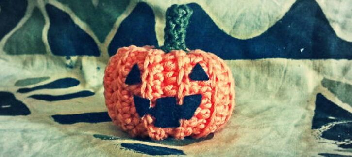 Schemi uncinetto: la zucca di Halloween