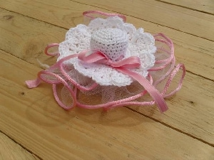 Come fare bomboniere uncinetto cappellino Donna Moderna