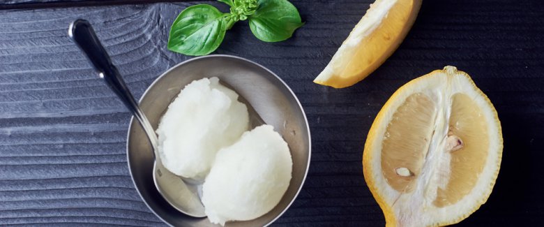 Ricetta Sorbetto con panna montata