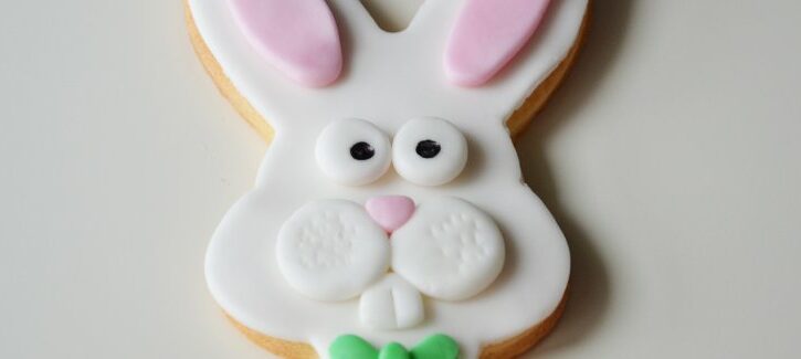 Tutorial: i biscotti di Pasqua a forma di coniglietto