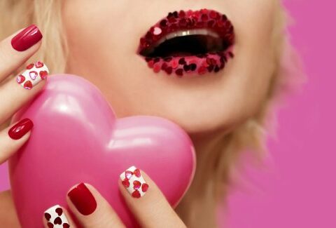 Video tutorial nail art San Valentino "I love you"